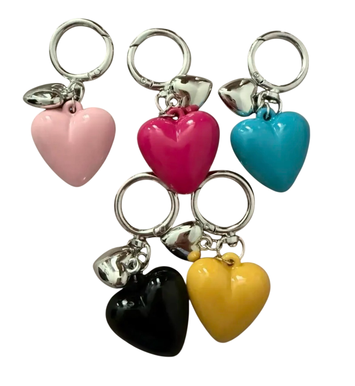 Porte clés coeur 3D