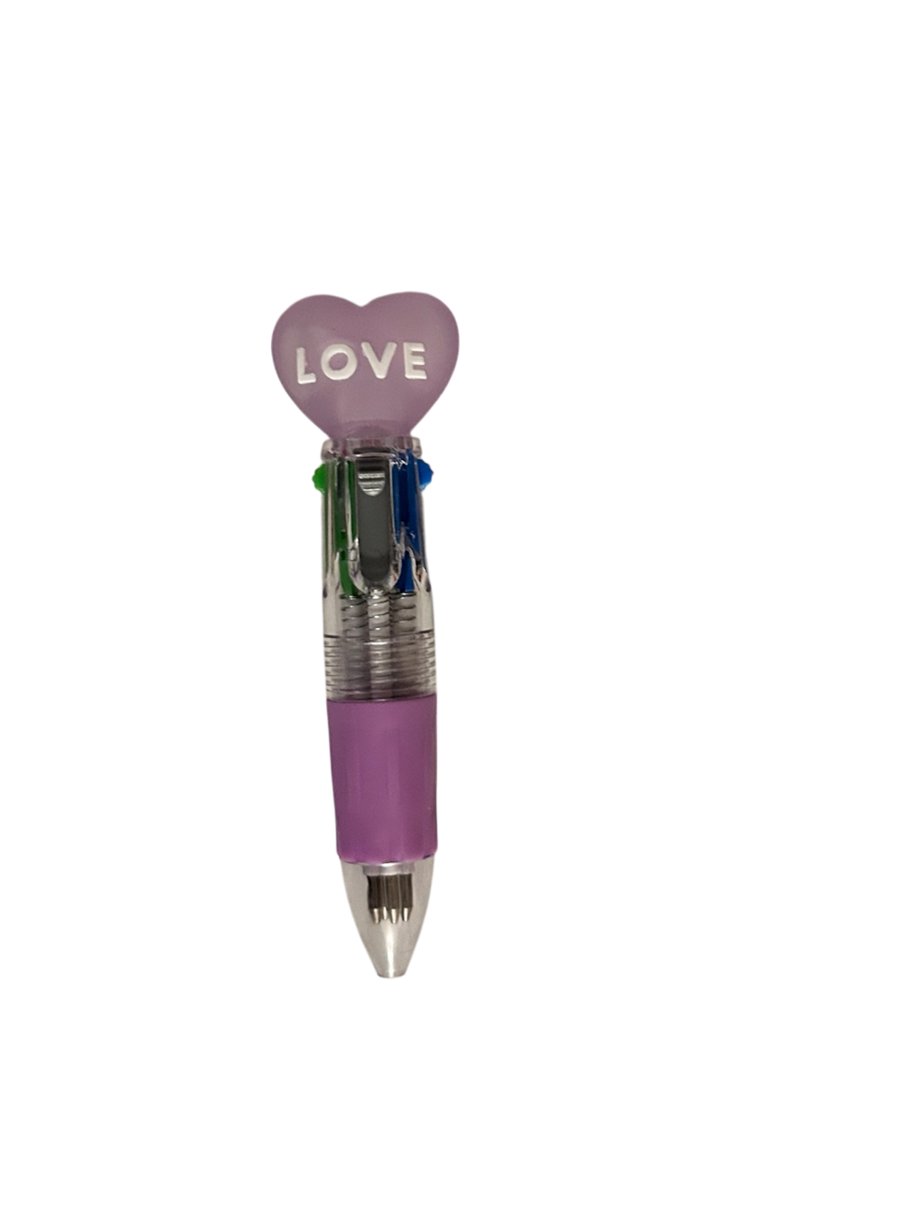 Stylo multicolore love