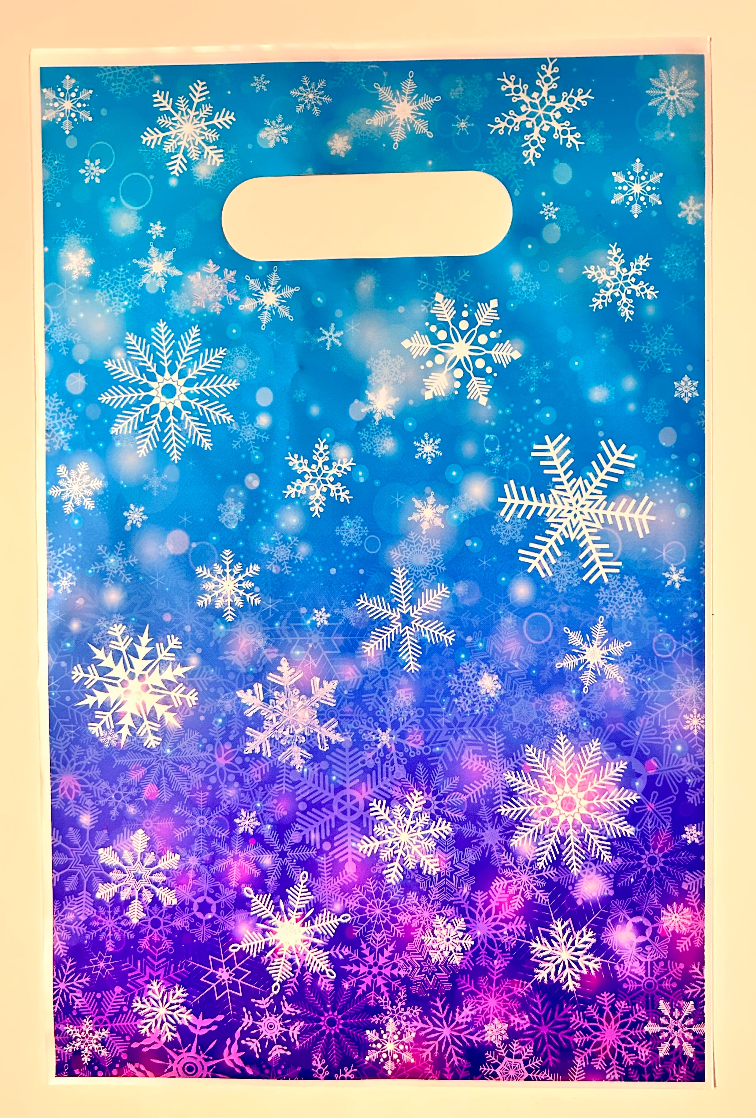 Sachet cadeaux étoile des neiges (à l’unité)