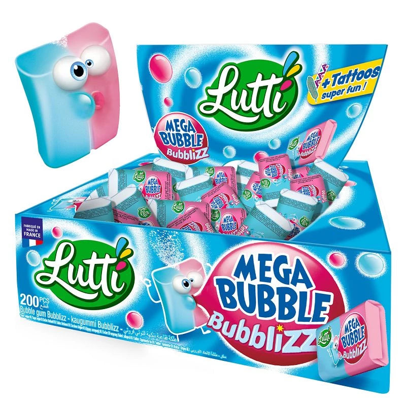 Mega bubble bubbliz Lutti