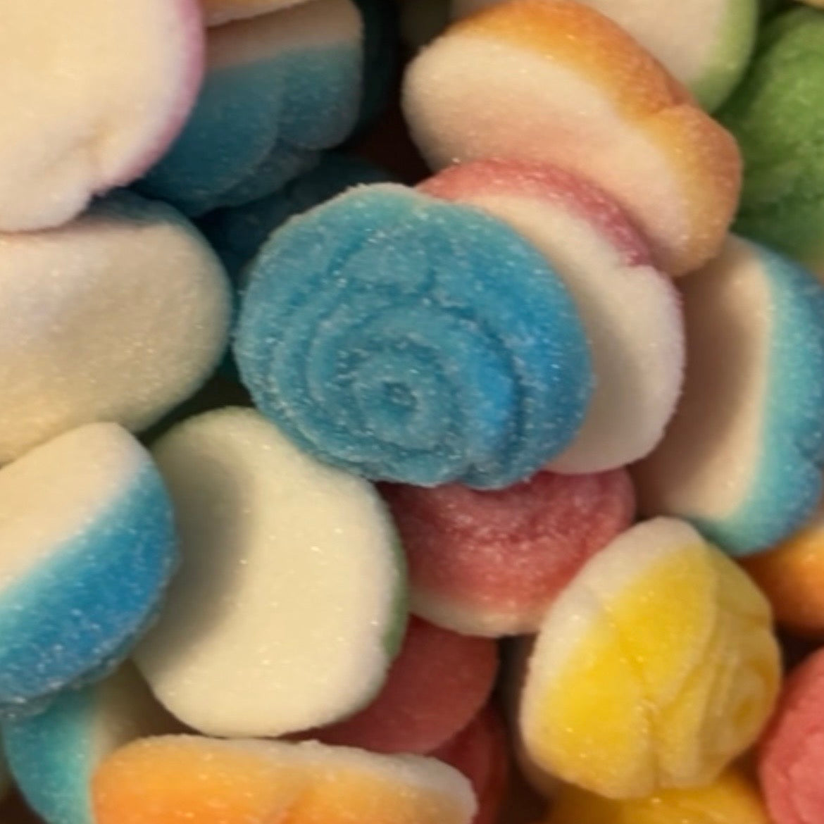 Fleurs Flower Power sucrés (50 gr ou 100 gr)