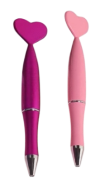 Stylo bic coeur