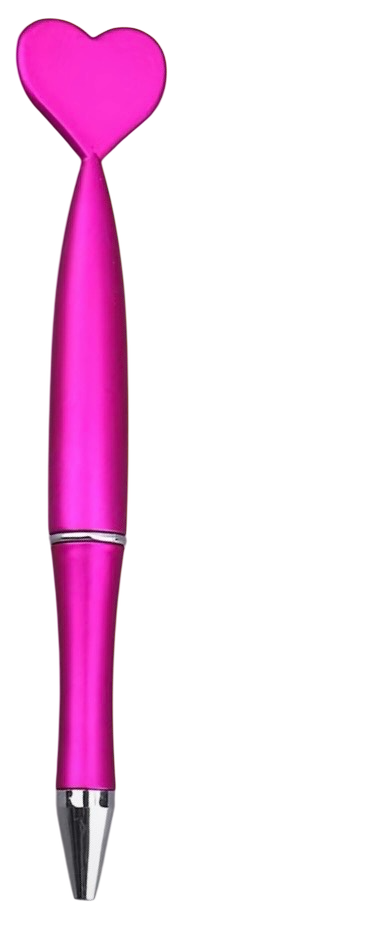 Stylo bic coeur