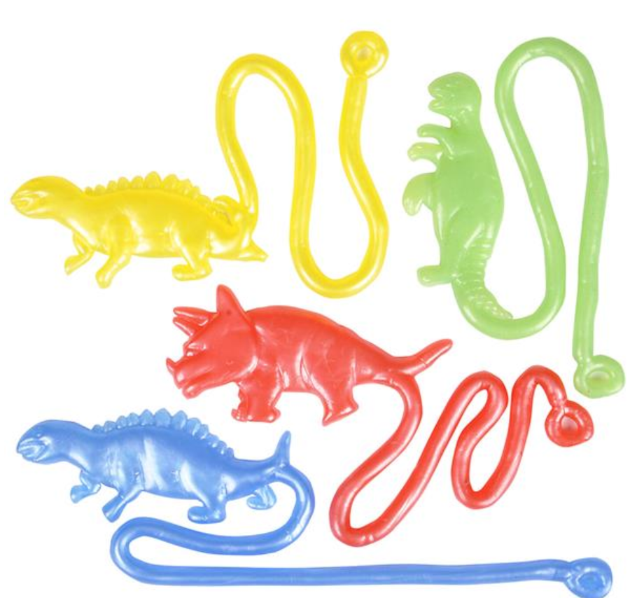 Jouet dinosaure collant